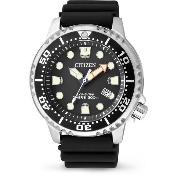 Citizen Promaster Driver Black & Silver Watch!
